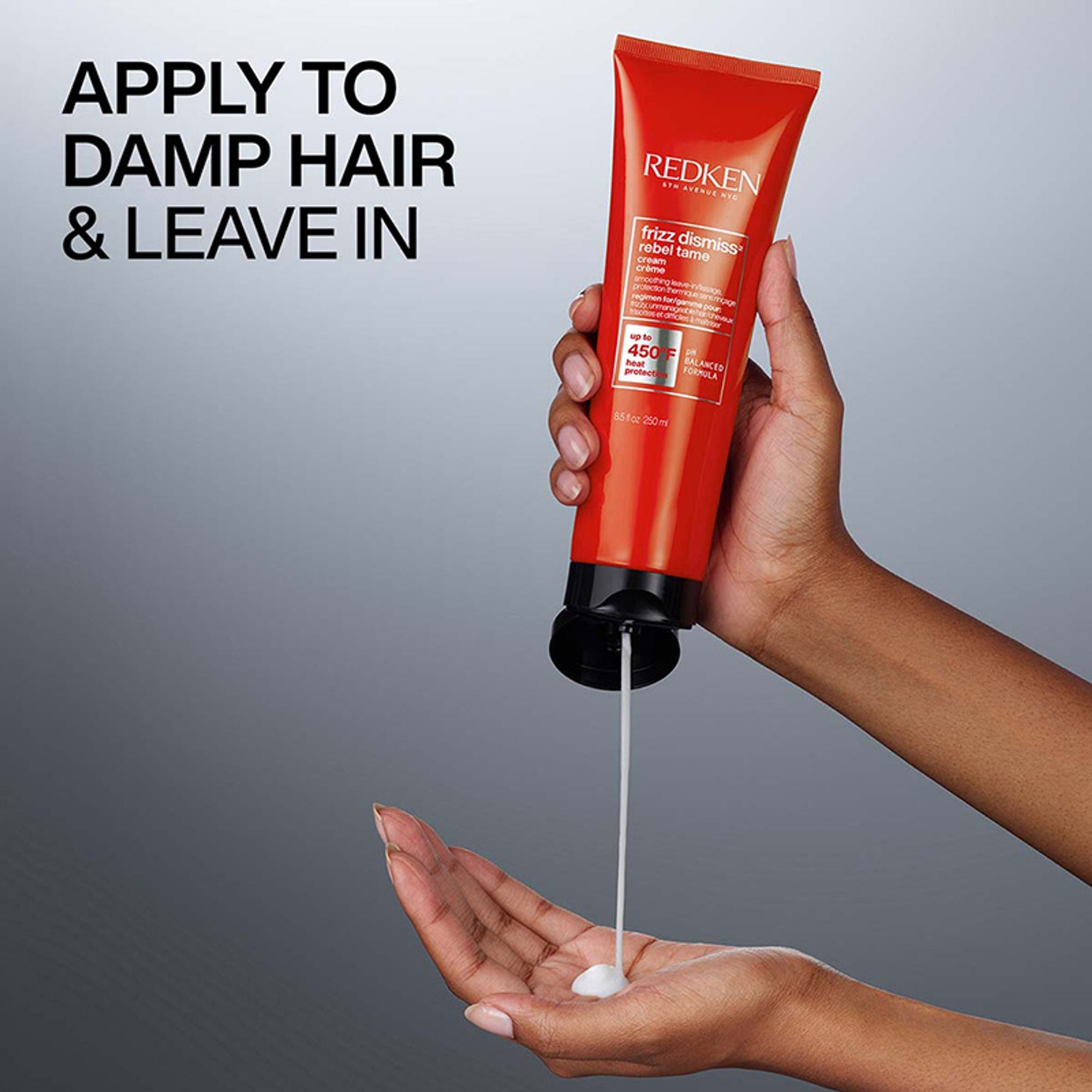 Redken Frizz Dismiss Rebel Tame Cream With Smoothening Complex, Anti Frizz & Heat Protection