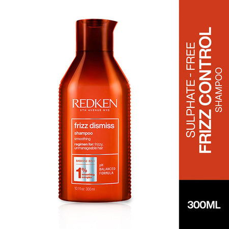 Redken Frizz Dismiss Sulphate Free Shampoo with Smoothening Complex for Frizzy Hair