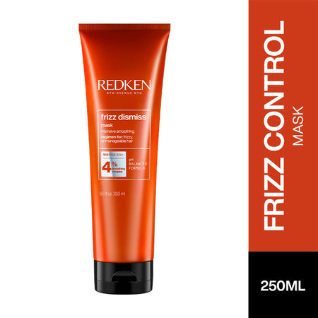 Redken Frizz Dismiss Mask With Smoothening Complex For Dry & Dull Hair - Anti Frizz