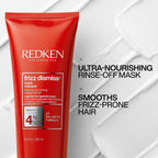 Redken Frizz Dismiss Mask With Smoothening Complex For Dry & Dull Hair - Anti Frizz