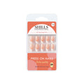 shills professional reusable press on nails french square spn732
