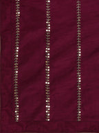 Sangria Women Burgundy Sarees - Distacart