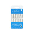 shills professional reusable press on nails almond spn614