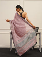 Tikhi Imli Woven Design Cotton Saree - Distacart