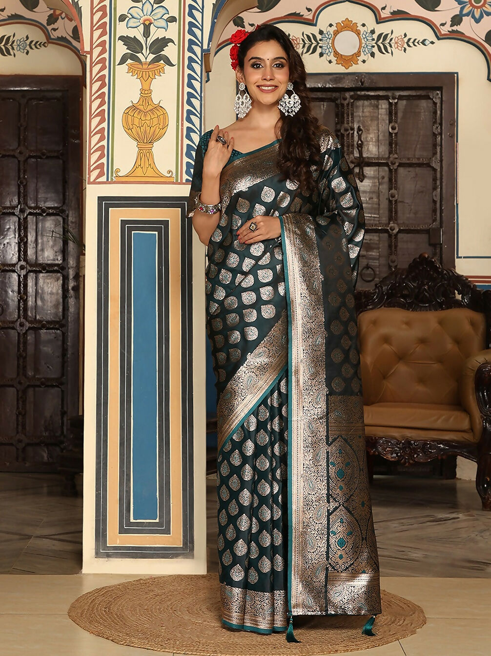 Shree Shyam Fashion Torque Silk Saree - Distacart
