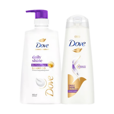 Dove Daily Shine Shampoo and Conditioner