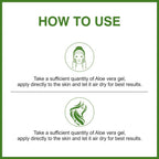 She Essentials Aloe Vera Gel With Pure Aloe Vera & Cucumber Extract For Skin & Hair