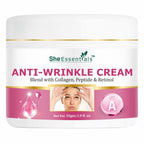 She Essentials Anti Wrinkle Face Cream With Peptide & Retinol