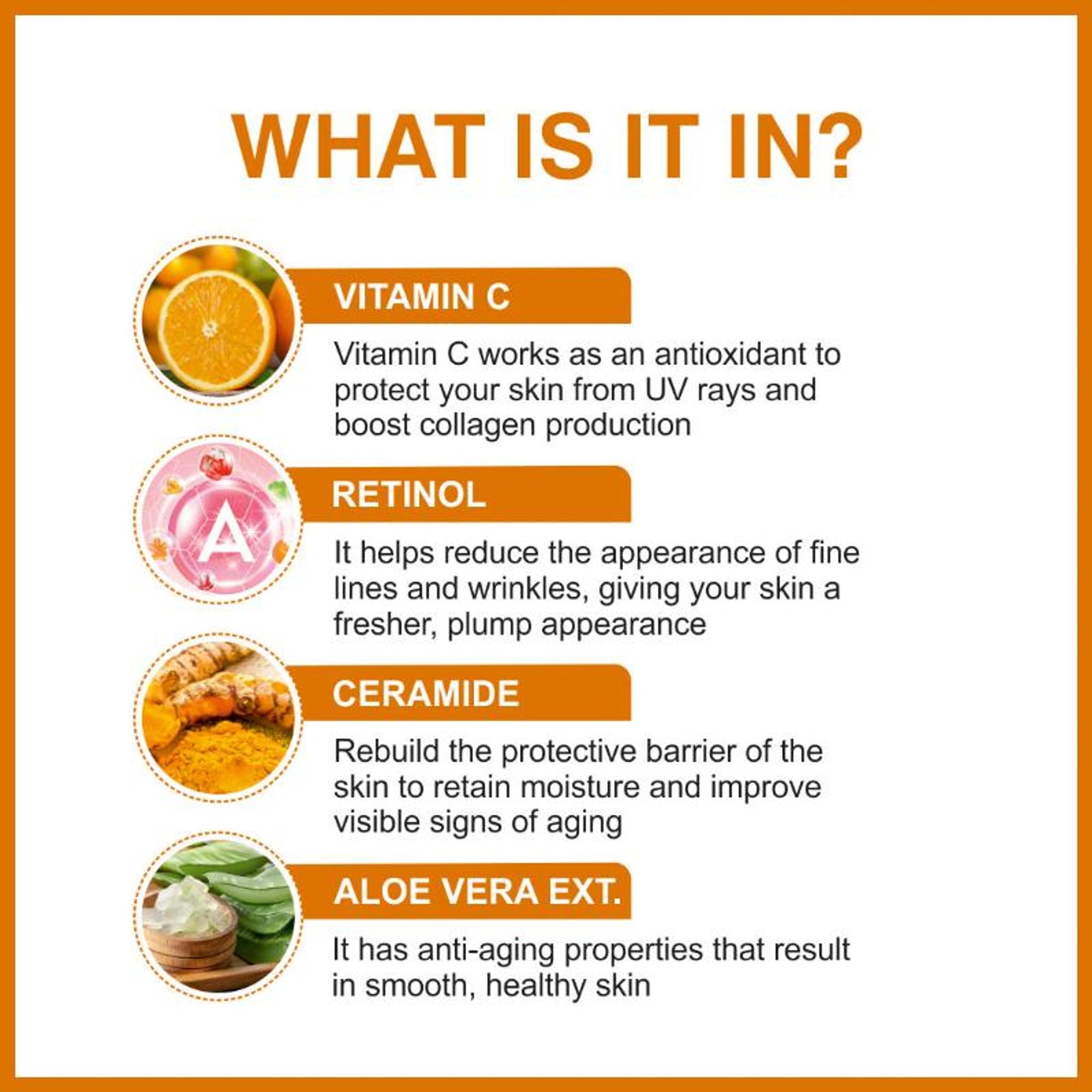 She Essentials Vitamin C Day Cream With Spf 30 With Vitamin C & Retinol