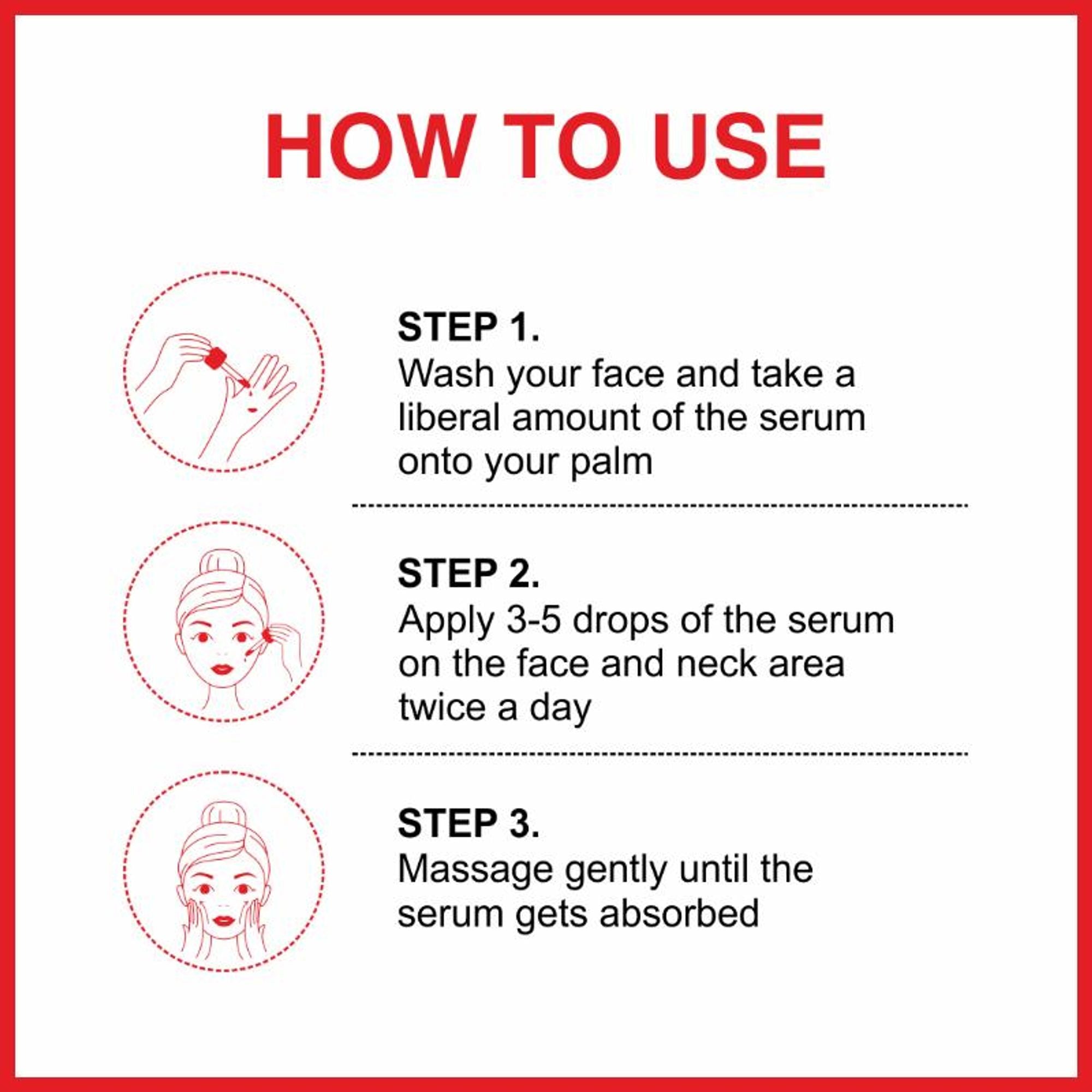 She Essentials Rosehip Face Serum For Tan Pigmentation & Blemish Control