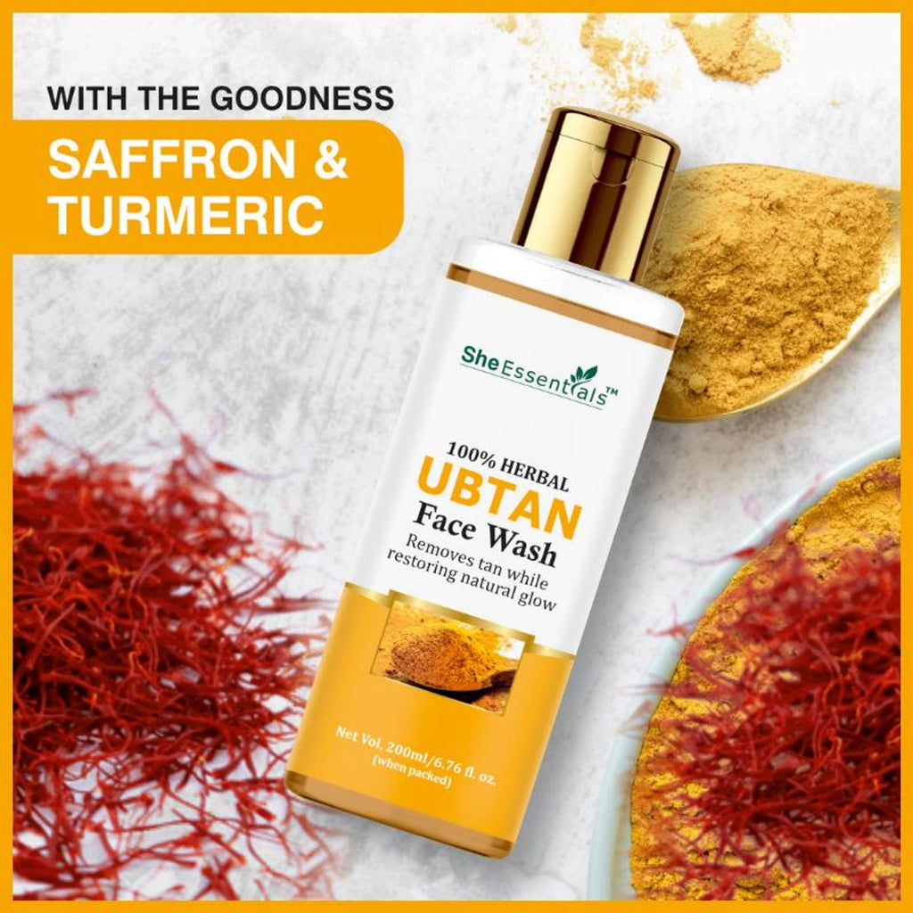 She Essentials Ubtan Face Wash For Skin Brightening