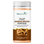 She Essentials Sandalwood Powder For Face Pack & Mask - Men & Women