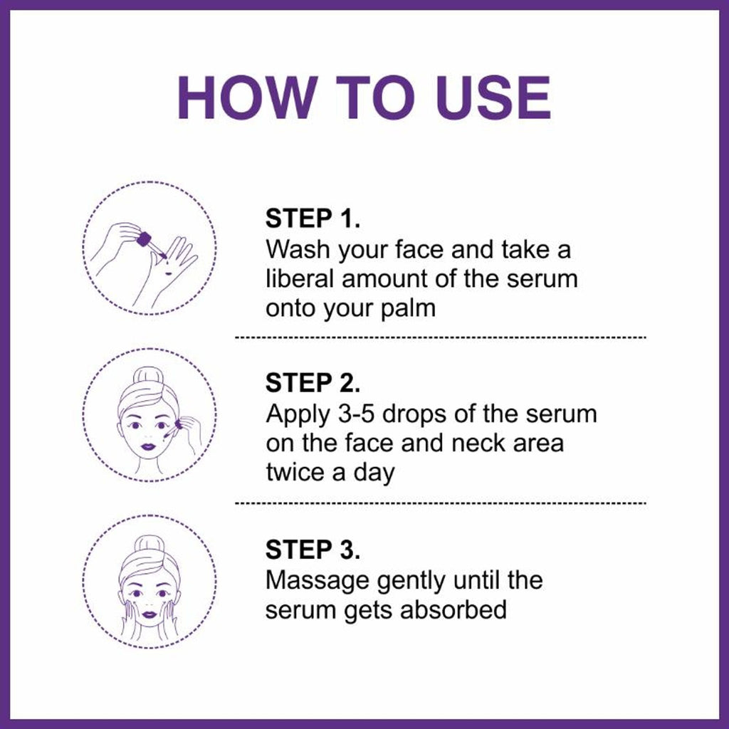 She Essentials Kumkumadi Tailam Saffron Night Serum Face Oil For Skin Glow, Anti Aging, Dark Spots