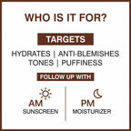 She Essentials Coffee Face Serum For Hydration & Sun Damage Protection - Antioxidant-Rich