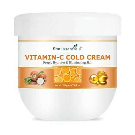 She Essentials Vitamin C Nourishing Cold Cream For Face & Body With Vitamin C