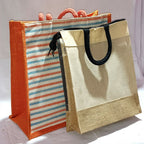 Jute Ladies Fashion Bags Combo - Big & Small