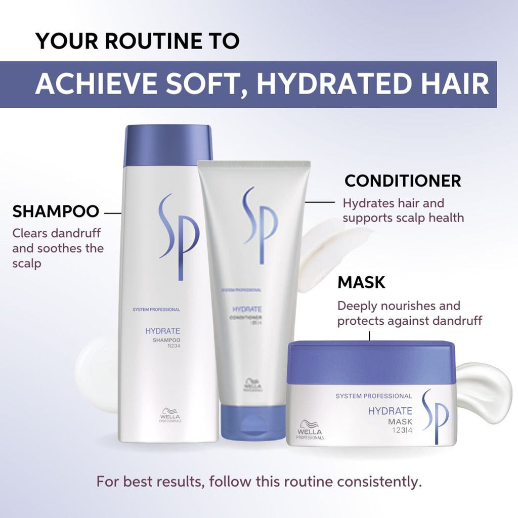 System Professional Hydrate Shampoo Intense Hydration for Dry & Flaky Scalp