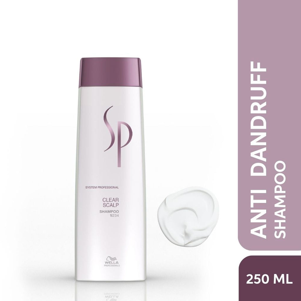 System Professional Clear Scalp Anti-dandruff Shampoo for Flake-Free & Itch-Free Scalp