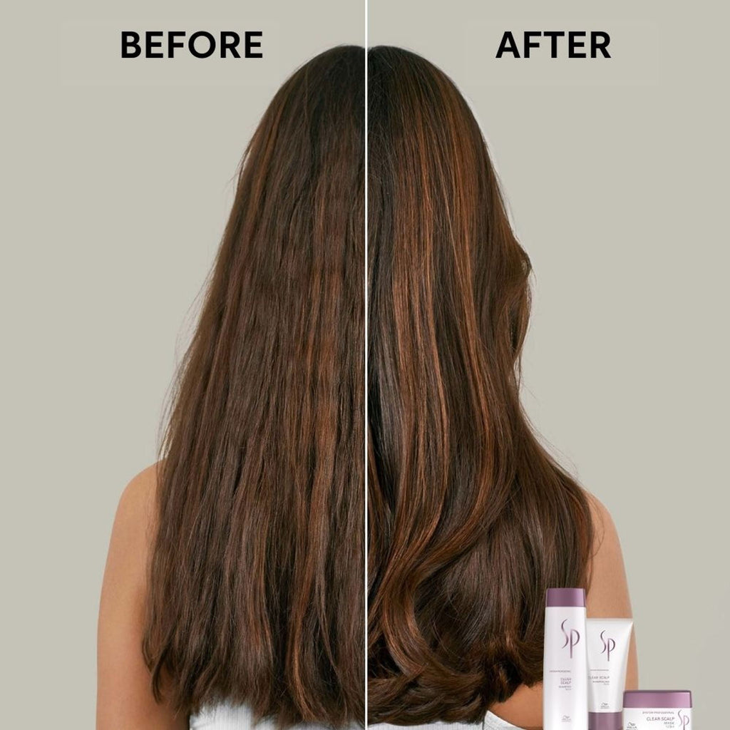 System Professional Clear Scalp Anti-dandruff Shampoo for Flake-Free & Itch-Free Scalp