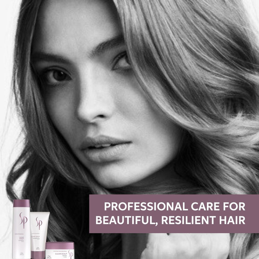 System Professional Clear Scalp Anti-dandruff Shampoo for Flake-Free & Itch-Free Scalp