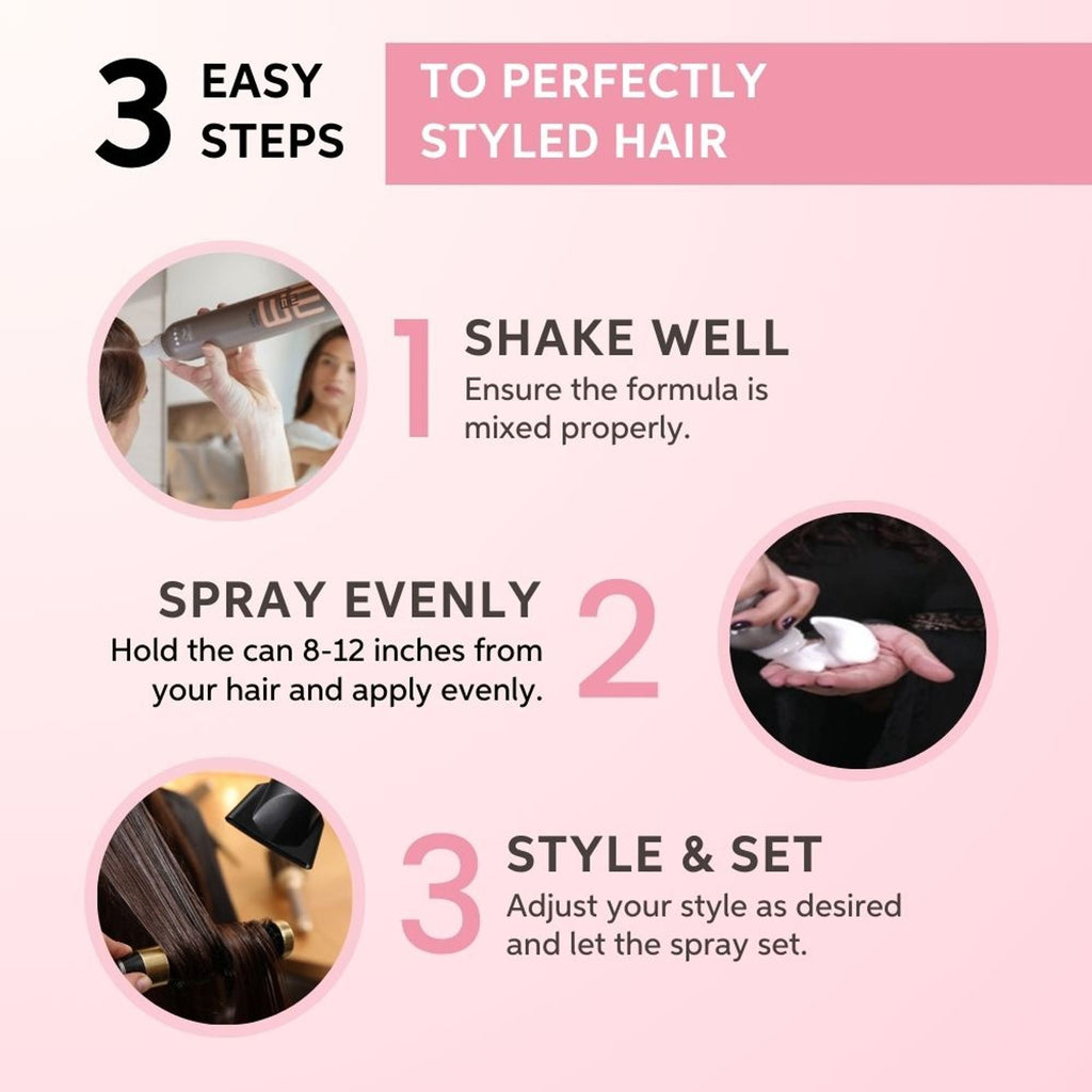 Wella Professionals EIMI Mistify Me Strong Hair Spray For 24H Hold, Frizz Control & Fast-Drying Finish