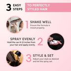 Wella Professionals EIMI Mistify Me Strong Hair Spray For 24H Hold, Frizz Control & Fast-Drying Finish