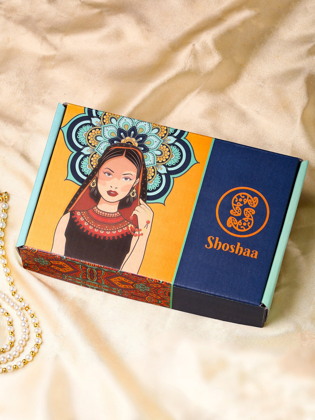 Shoshaa Gold-Toned Contemporary Handcrafted Half Hoop Earrings - Distacart