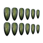 shills professional reusable press on nails log almond spn696
