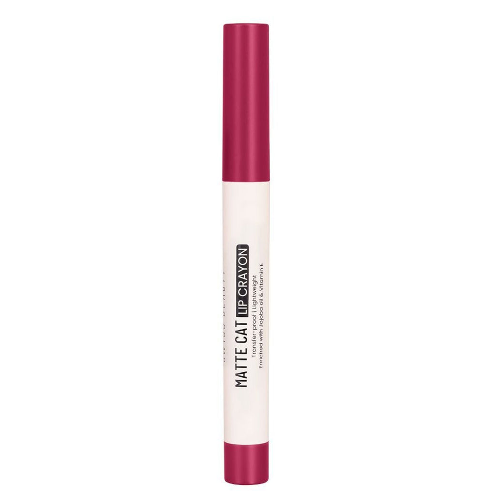 Swiss Beauty Non Transfer Matte Cat Lip Crayon - Sinful Scarlet - Distacart