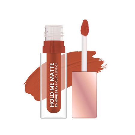 Swiss Beauty Hold Me Matte Liquid Lipstick - 09DangerouslyCoral