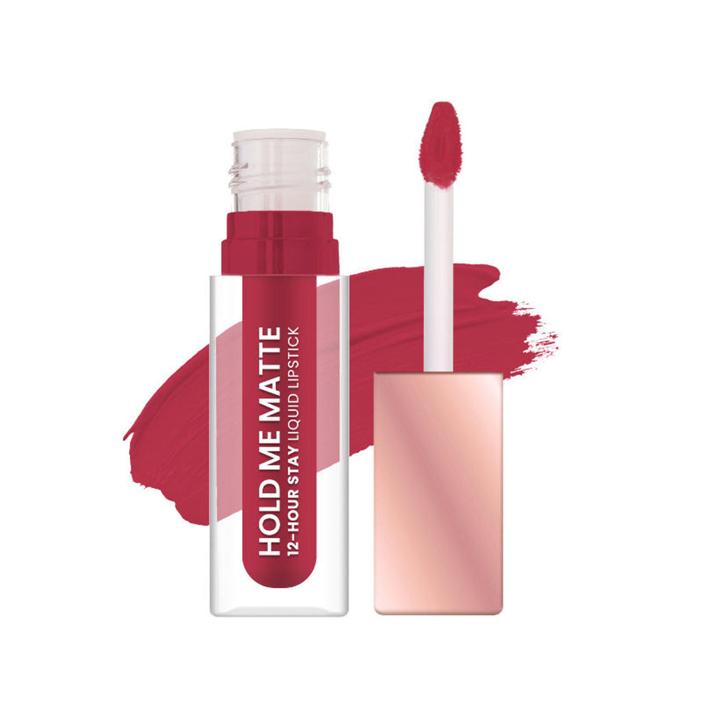 Swiss Beauty Hold Me Matte Liquid Lipstick - 20BurntRose