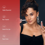 Swiss Beauty Hold Me Matte Liquid Lipstick - 20BurntRose - Distacart