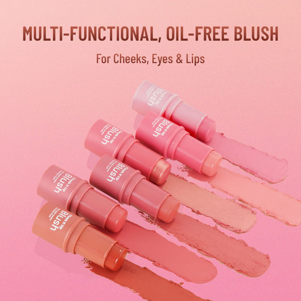 Swiss Beauty Cheek It Up Lumi-Matte Finish Blush - 1 High On Pink - Distacart