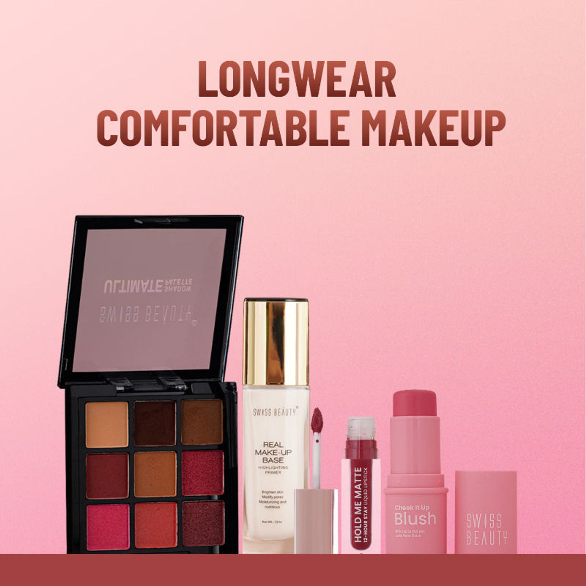 Swiss Beauty Cheek It Up Lumi-Matte Finish Blush - 2 Showstopper - Distacart