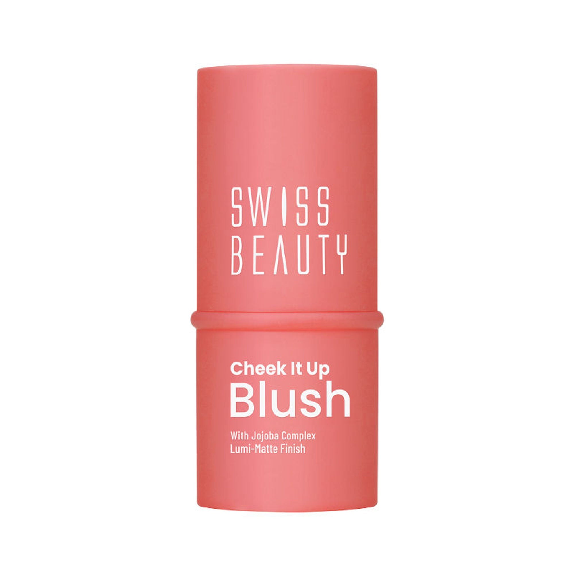 Swiss Beauty Cheek It Up Lumi-Matte Finish Blush - 3 Mood Liffer Coral - Distacart