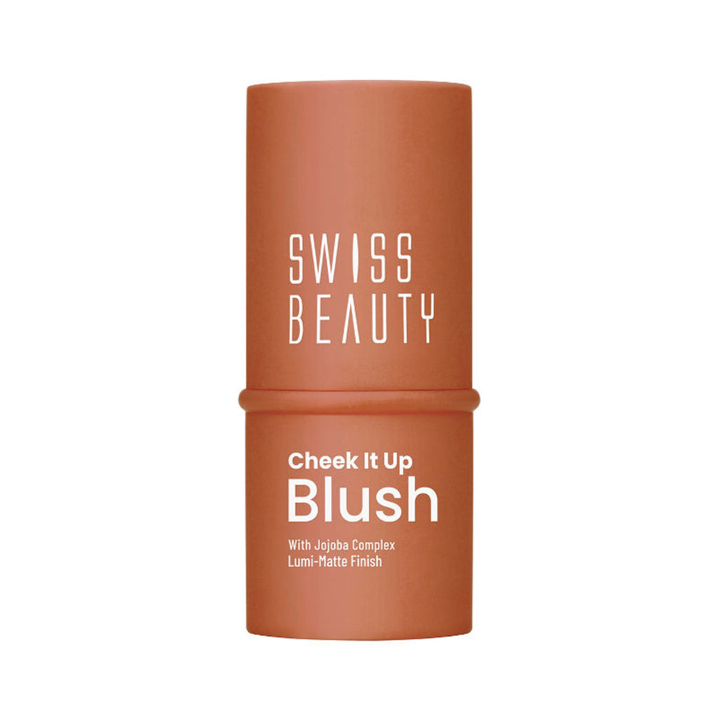 Swiss Beauty Cheek It Up Lumi-Matte Finish Blush - 6 Buffed With Rose - Distacart
