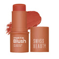 Swiss Beauty Cheek It Up Lumi-Matte Finish Blush - 6 Buffed With Rose