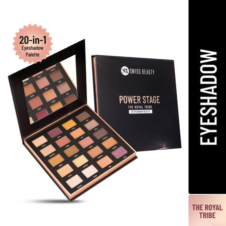 Swiss Beauty Power Stage Eyeshadow Palette - 02 Royal Tribe
