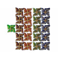 Swasthik Design Kumkum Box - 1 Piece