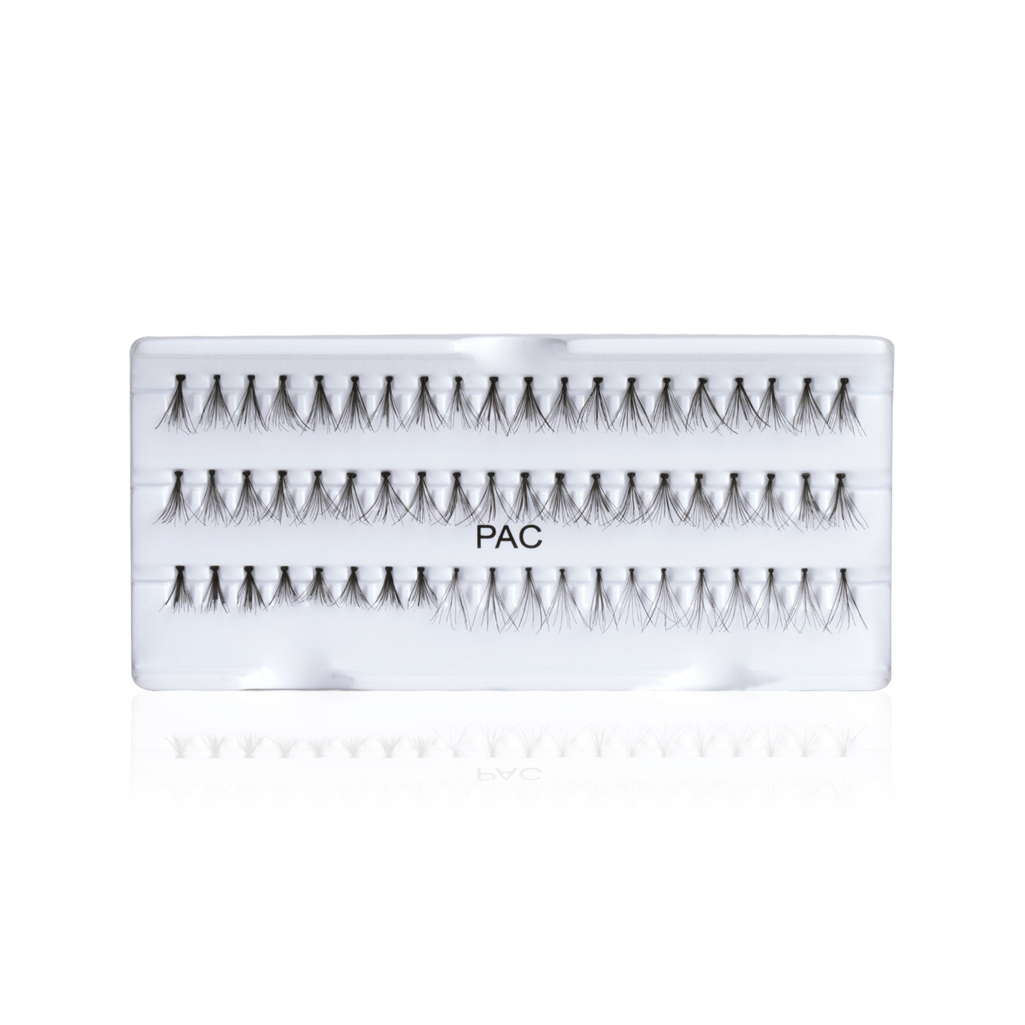 PAC Studio Flare Lash FL4 - Natural Cluster Lashes with Short, Long & Thick Strands for Versatile Looks