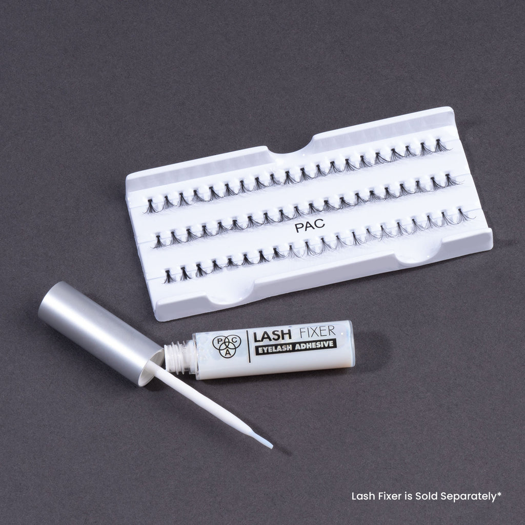 PAC Studio Flare Lash FL4 - Natural Cluster Lashes with Short, Long & Thick Strands for Versatile Looks