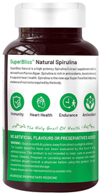 Bliss Welness Immunity & Wellness Spirulina Veg Tablet