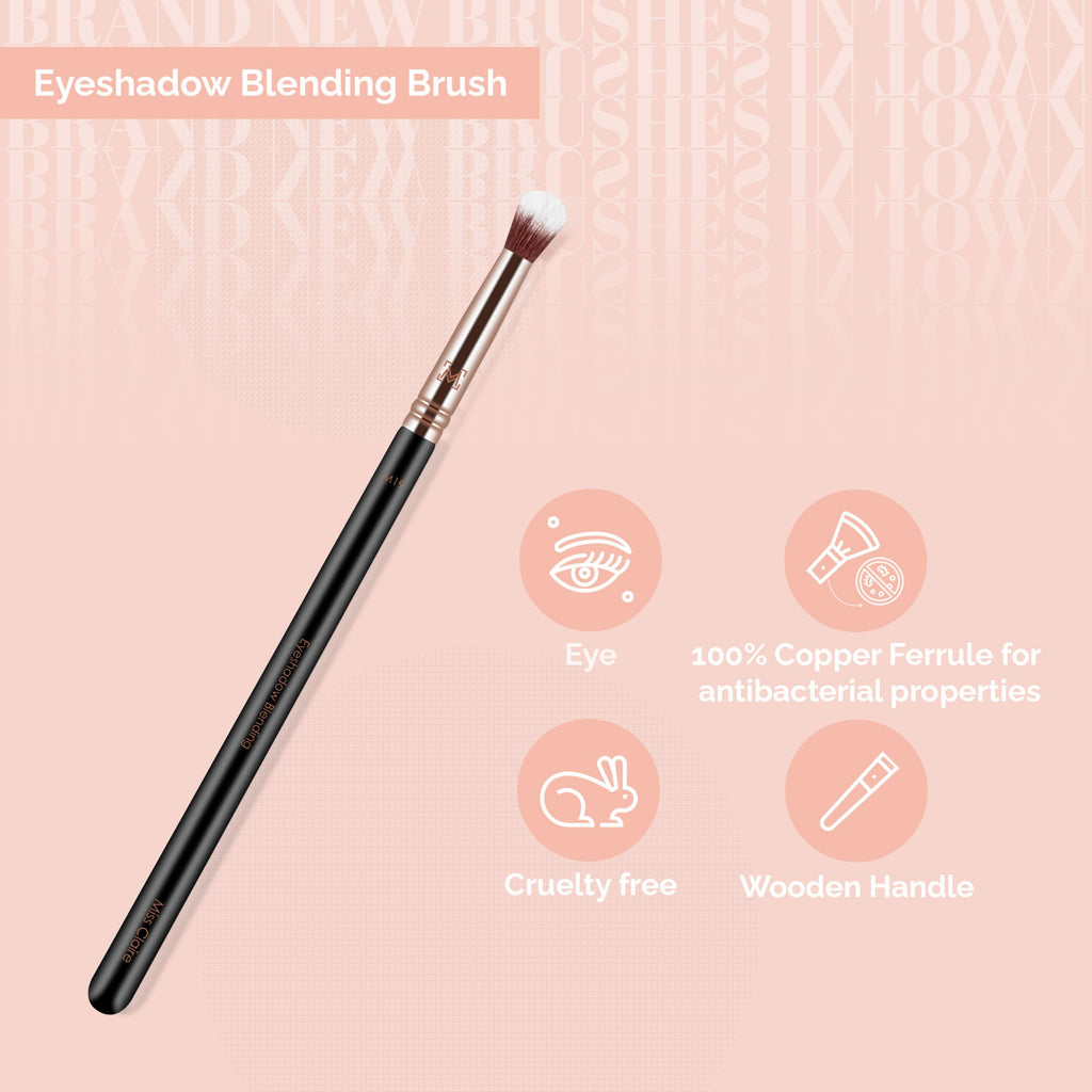 Miss Claire M19 - Eyeshadow Blending Brush - Rose Gold