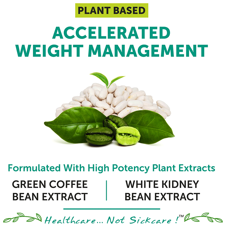 Bliss Welness Weight Management Carb Controller Green Coffee Bean Extract Veg Capsule