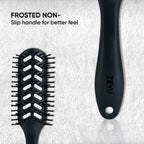ZEYU Vent Hairbrush for Fast Drying and Detangling, Lightweight Brush - Black