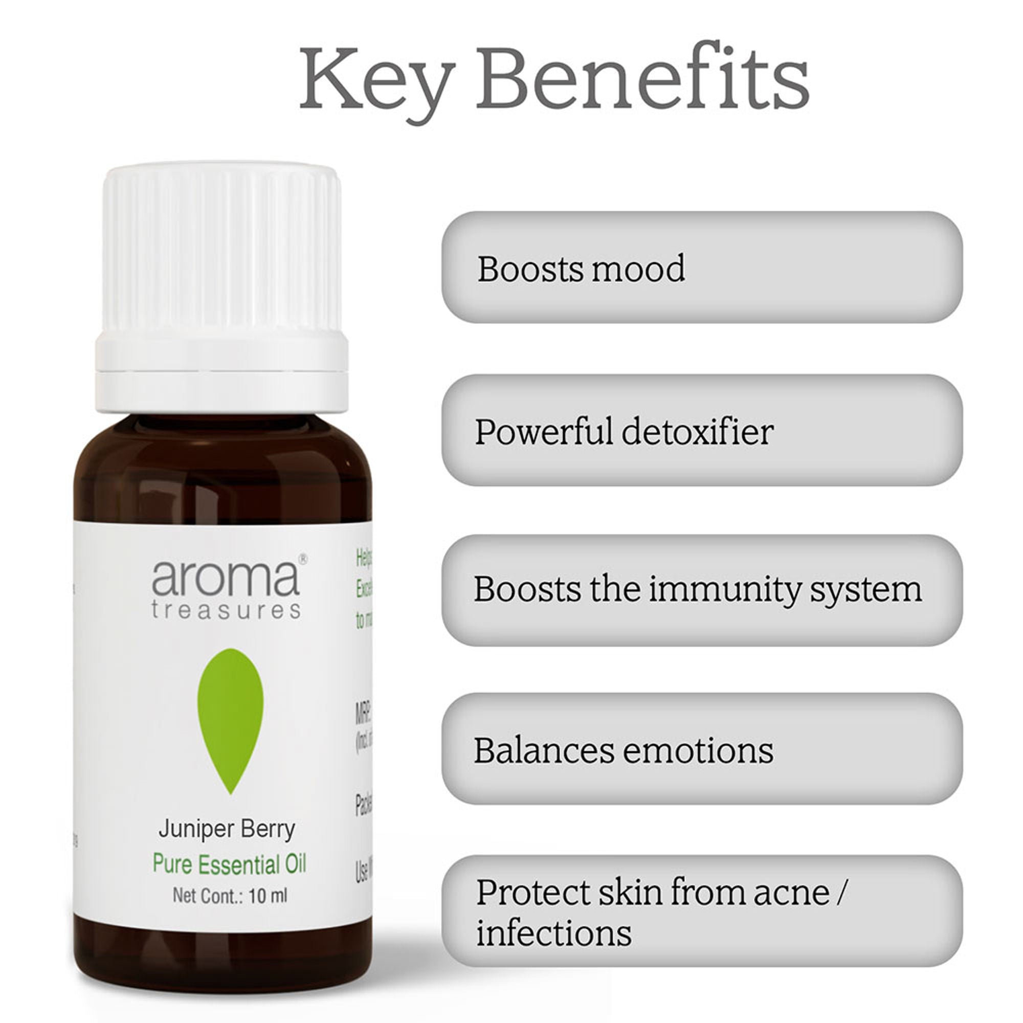 Aroma Treasures Juniper Berry Pure Essential Oil