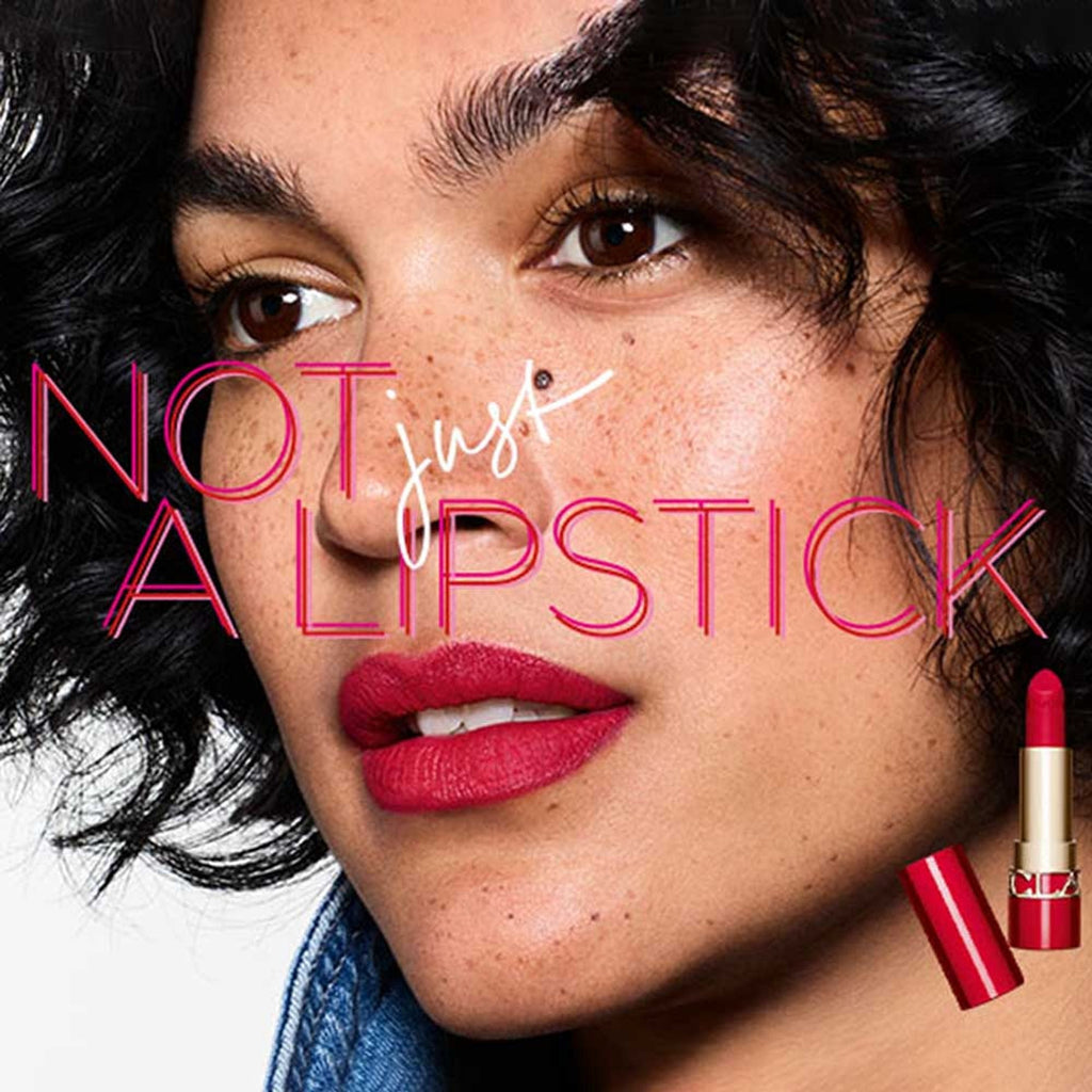 Clarins Joli Rouge Velvet Lipstick - 792V Poppy - Distacart