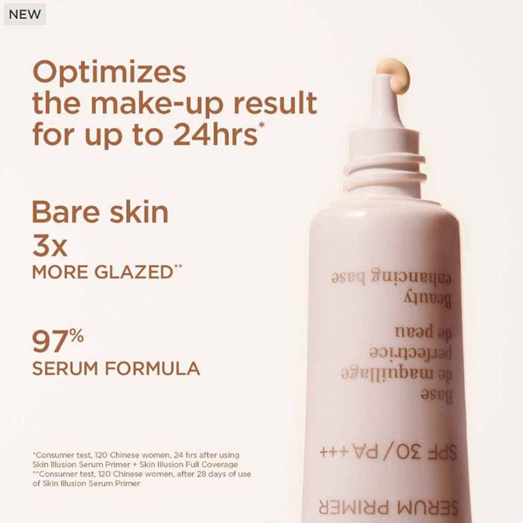 Clarins Skin Illusion Serum Face Primer SPF 30+++ - Transprent - Distacart