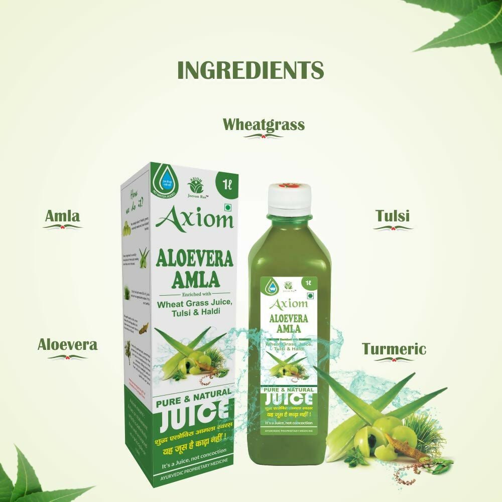 Axiom Aloevera Amla Juice - Distacart