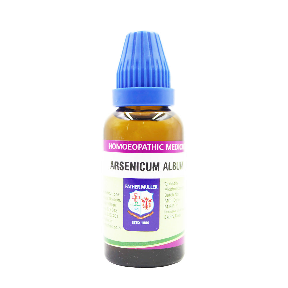 Father Muller Arsenicum Album Mother Tincture Q - Distacart
